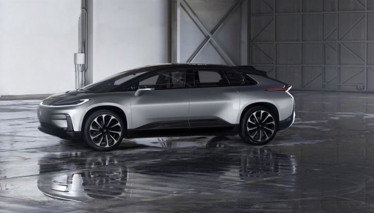 Faraday Future: la FF91 da 1.050 CV debutterà in autunno - Foto 13 di 13