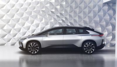 Faraday Future FF91: l’elettrica con 1.050CV e 1.800Nm