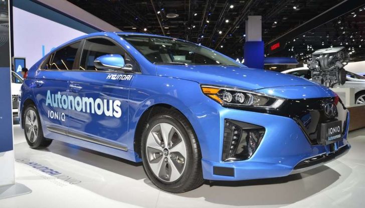 Hyundai Autonomous Ioniq, al Salone di Detroit.