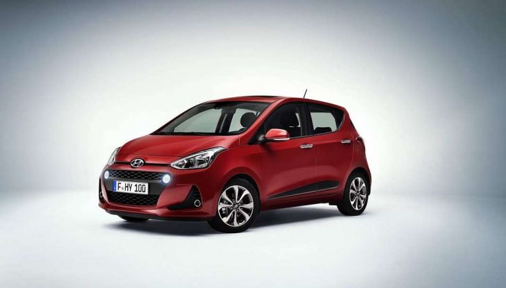 Nuova hyundai i10 2017, 3/4 frontale laterale.