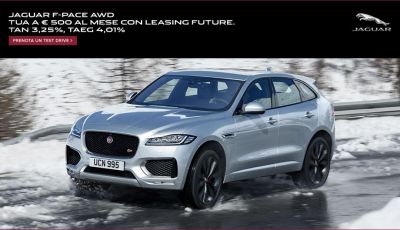 Il SUV Jaguar F-PACE AWD a 500 euro al mese? Magari …!