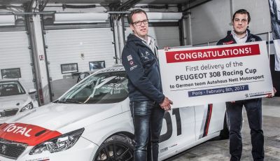 Consegnata la prima Peugeot 308 Racing Cup