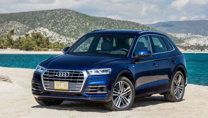 Audi Q5 ufficiali dinamiche 2017.