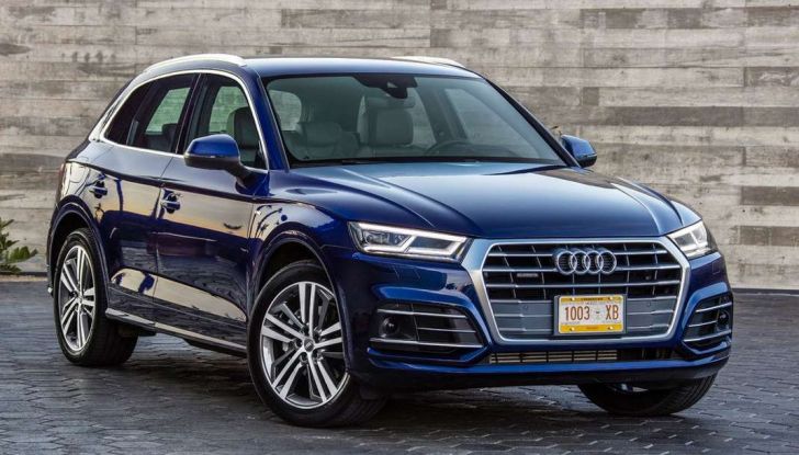 Audi Q5 ufficiali dinamiche 2017.