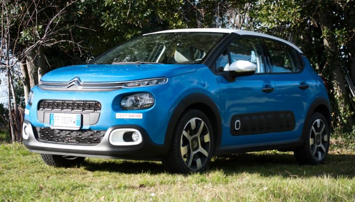 C3 prova su strada stile