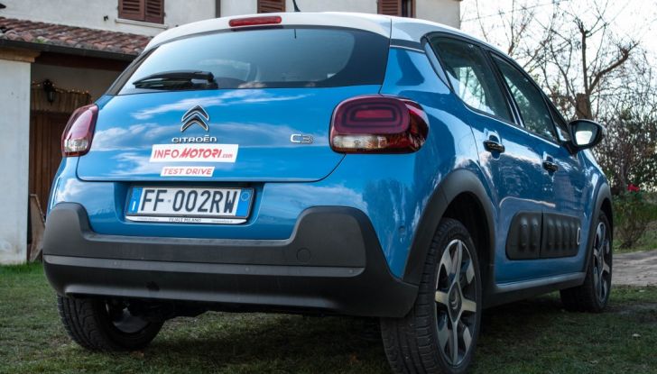prova su strada C3 Citroen