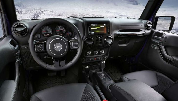 Jeep Wrangler interno