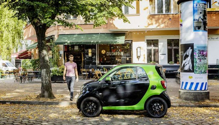 Le smart vendute in Nordamerica saranno solo elettriche