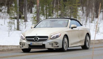 Mercedes Classe S Cabrio 2018, il restyling tecnologico