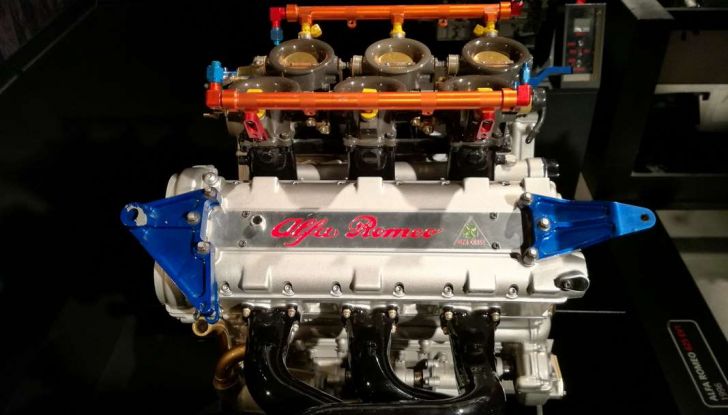 Motore Alfa Romeo.