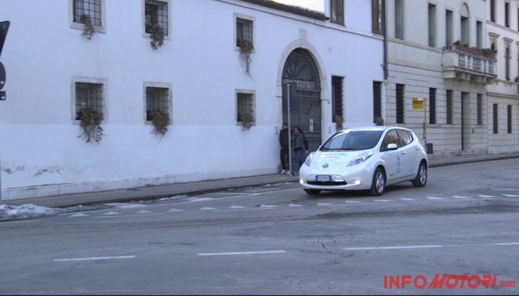 Nissan Leaf, la nostra prova in città.