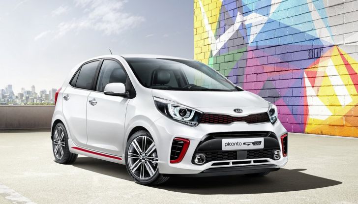 Nuova Kia Picanto, laterale anteriore.