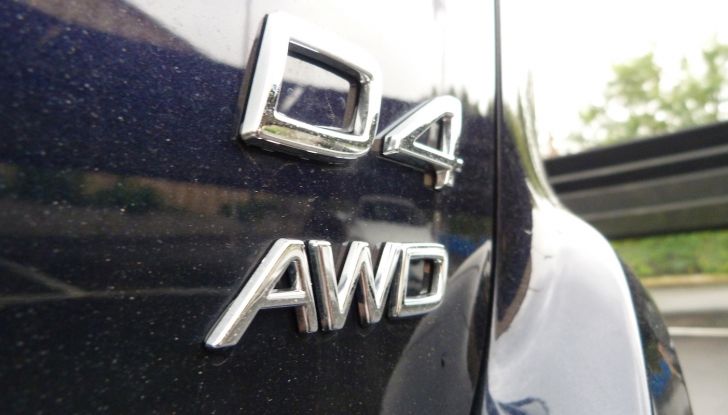 XC60 Volvo prova su strada dettaglio
