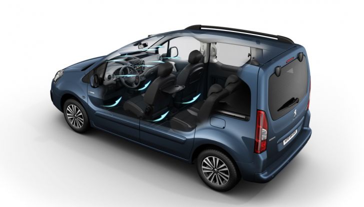 Nuovo Peugeot Partner Tepee Electric: In città senza far rumore - Foto 5 di 17