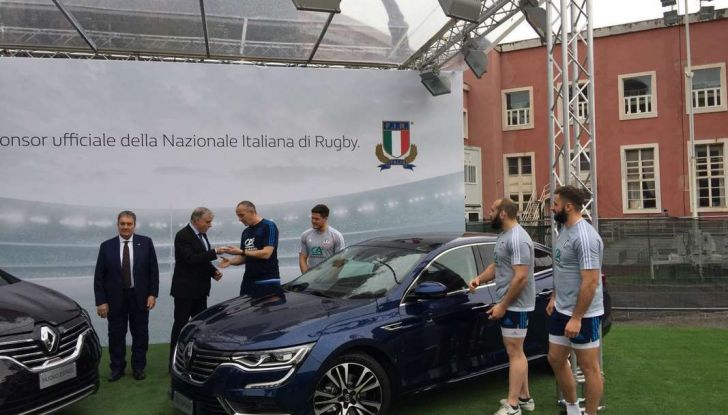 Renault Italia sponsor ufficiale della Nazionale Italiana di Rugby