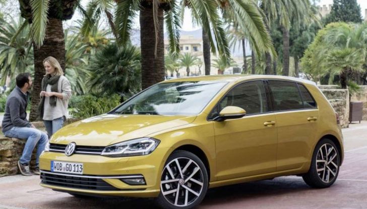 Volkswagen Golf restyling 2017