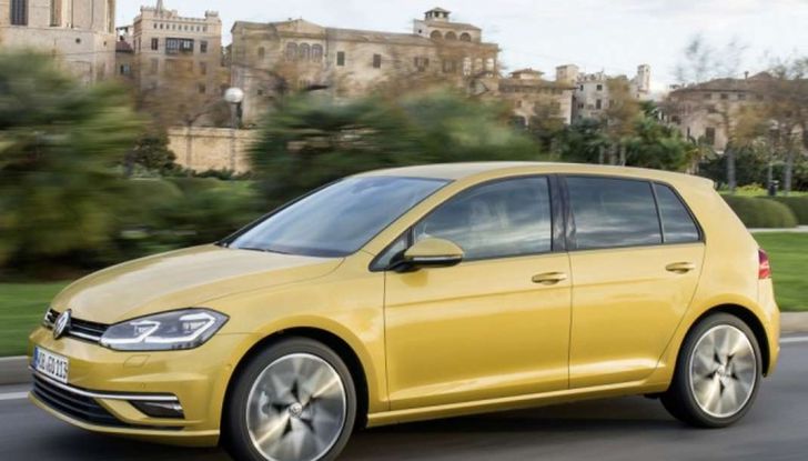 Vw Golf restyling 2017 motorizzazioni
