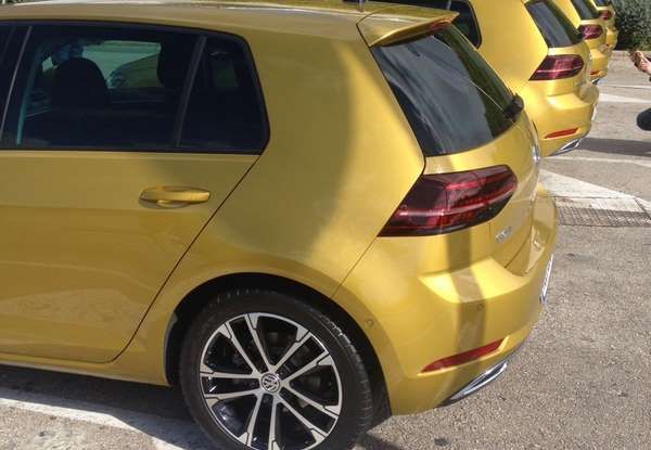 Volkswagen Golf restyling 2017 stile