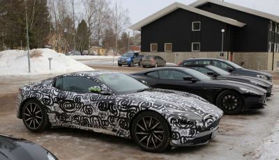 Aston Martin DB11 Volante 2018: le prime foto spia
