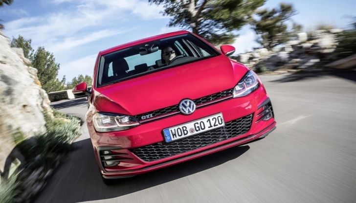 Nuova Golf GTI anteriore