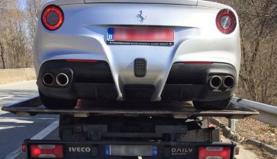 Sequestrata Ferrari a svizzero in Italia: “Tenetevela, ne ho un’altra”