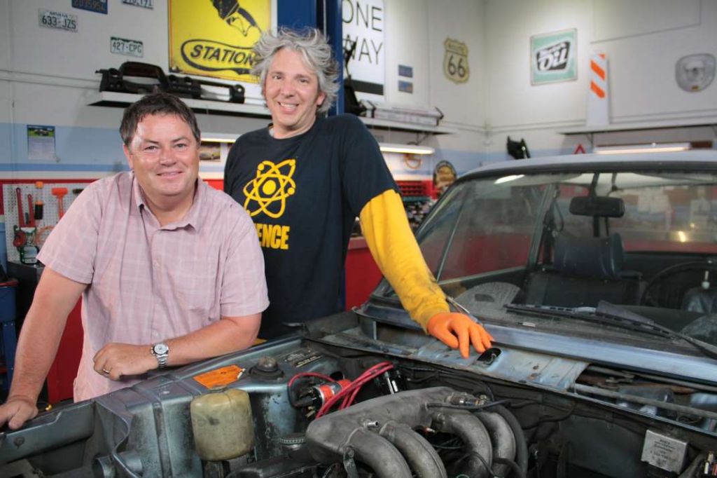 I due protagonisti di Affari a Quattro Ruote, Mike e Edd.