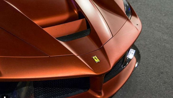 Ferrari La Ferrari Bronzo Opaco, l’esemplare unico incanta Monaco - Foto 4 di 5