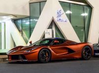 Ferrari La Ferrari Bronzo Opaco, l’esemplare unico incanta Monaco