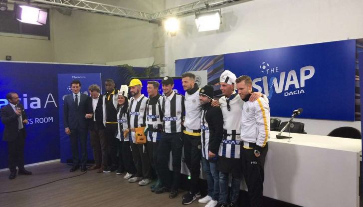 Udinese Calcio e Dacia the Swap: i giocatori friulani cambiano mestiere per un giorno - Foto 12 di 15