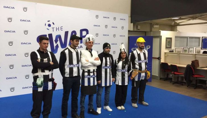 Udinese Calcio e Dacia the Swap: i giocatori friulani cambiano mestiere per un giorno - Foto 14 di 15