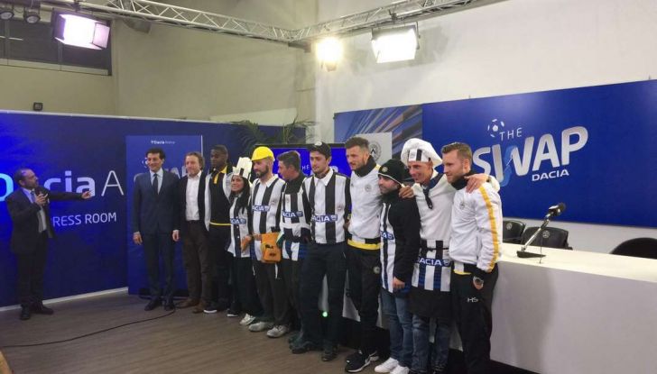 Udinese Calcio e Dacia the Swap: i giocatori friulani cambiano mestiere per un giorno - Foto 10 di 15