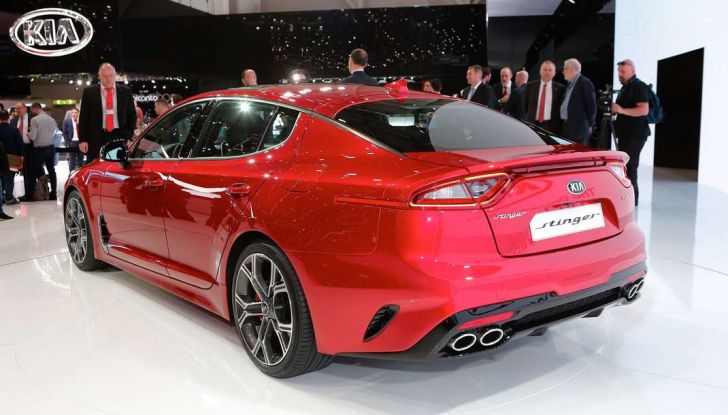 Kia Stinger, la berlina sportiva a trazione posteriore - Foto 6 di 17