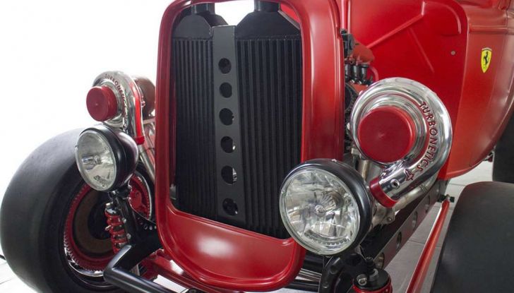 L’hot rod Ferrari è in realtà una Ford del 1932 - Foto 4 di 19