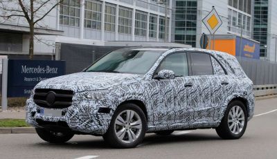 Mercedes GLE, nuove immagini spia dei test su strada