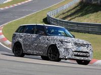 Range Rover Sport SVR prime foto spia dei test al Nurburgring