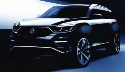 Ssangyong Y400 Concept, il SUV pensato per l’offroad
