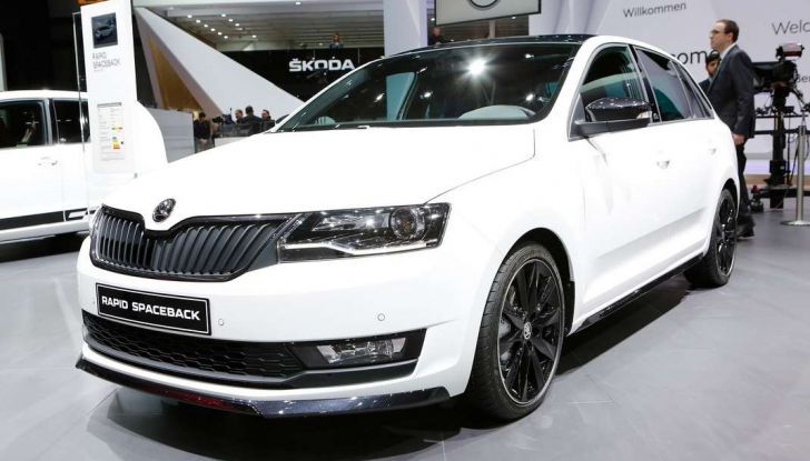 Nuova Skoda Rapid Spaceback 2017: esterni rinnovati e maggiore sicurezza - Foto 4 di 9