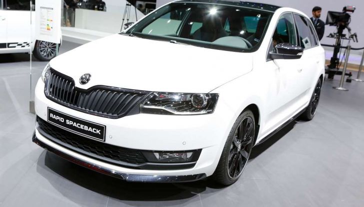 Nuova Skoda Rapid Spaceback 2017: esterni rinnovati e maggiore sicurezza - Foto 1 di 9