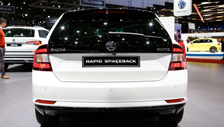 Nuova Skoda Rapid Spaceback 2017: esterni rinnovati e maggiore sicurezza - Foto 7 di 9