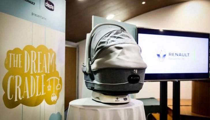 The Dream Cradle, la navicella per bimbi concepita da Chicco e Renault Italia - Foto 1 di 3