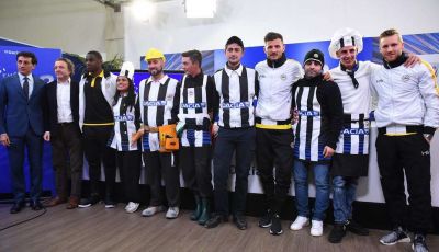 Udinese Calcio e Dacia the Swap: i giocatori friulani cambiano mestiere per un giorno