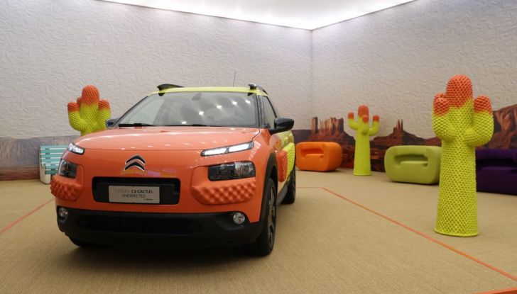 Citroën C4 Cactus Unexpected by Gufram protagonista alla Milano Design Week 2017 - Foto 1 di 18