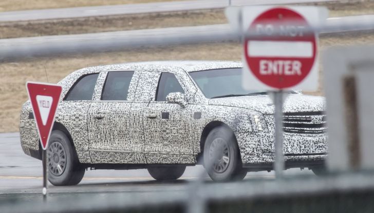 The Beast, la Limousine di Donald Trump su base Cadillac - Foto 9 di 9
