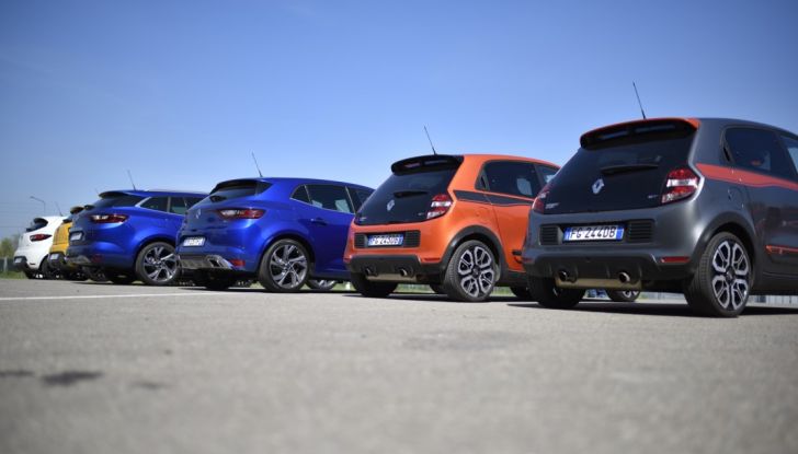 Test della gamma Renault Sport in pista a Modena - Foto 16 di 29