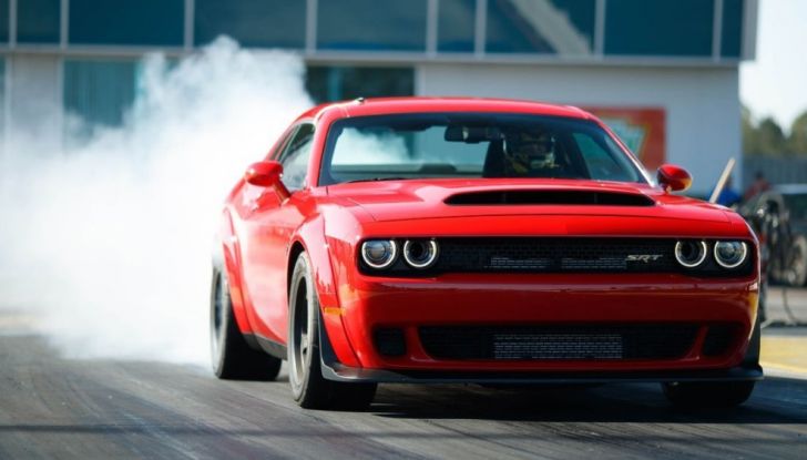 Dodge Challenger SRT Demon 2018: 840CV di pura cattiveria - Foto 2 di 10