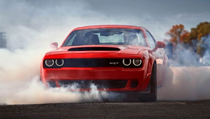 Dodge Challenger SRT Demon 2018: 840CV di pura cattiveria - Foto 1 di 10
