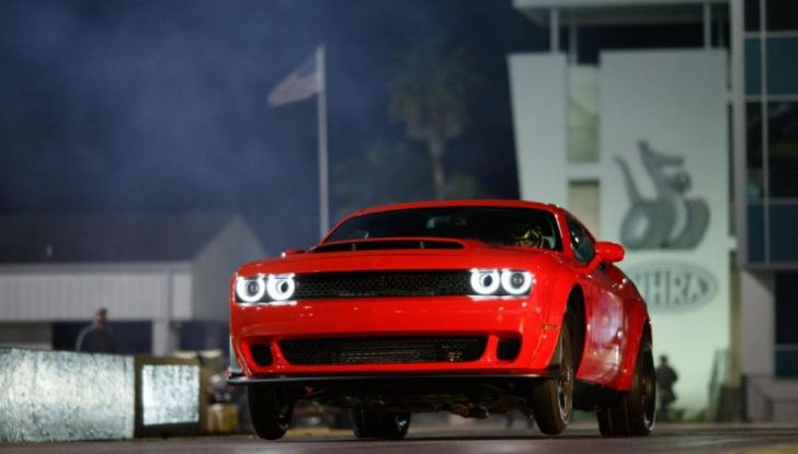 Dodge Challenger SRT Demon 2018: 840CV di pura cattiveria - Foto 4 di 10