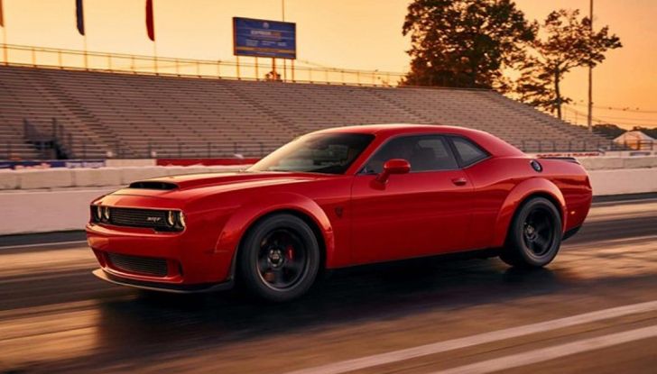 Dodge Challenger SRT Demon 2018: 840CV di pura cattiveria - Foto 7 di 10