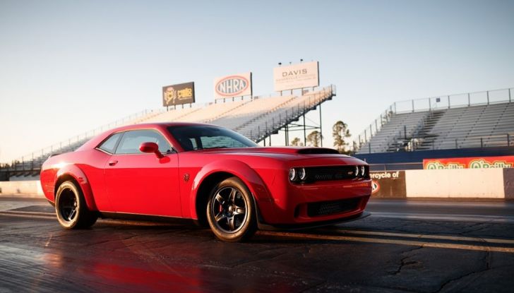 Dodge Challenger SRT Demon 2018: 840CV di pura cattiveria - Foto 8 di 10
