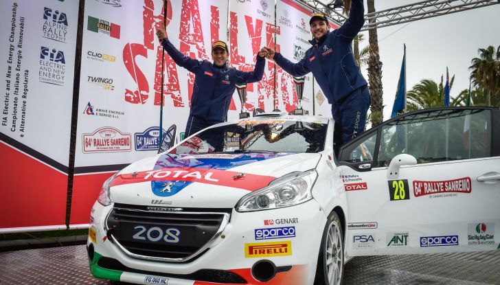 PEUGEOT VINCE IL RALLY DI SANREMO - Foto 2 di 8